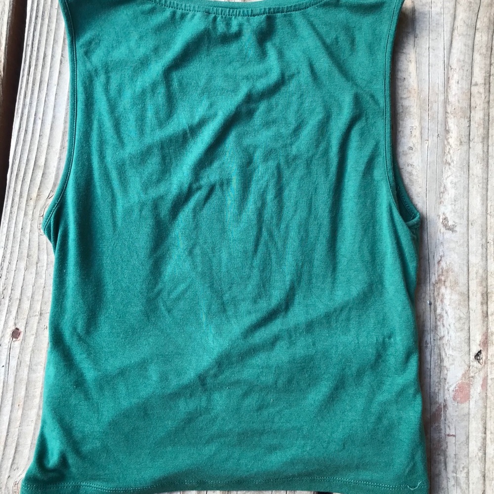 Aritzia Babylon wrap top - green small - Picture 4 of 5